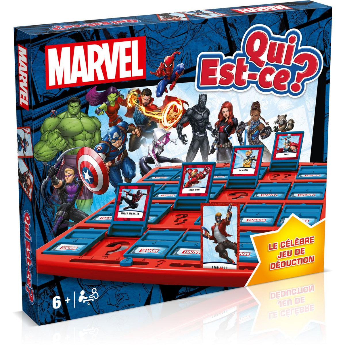  WINNING MOVES Jeu Qui est-ce ? Marvel