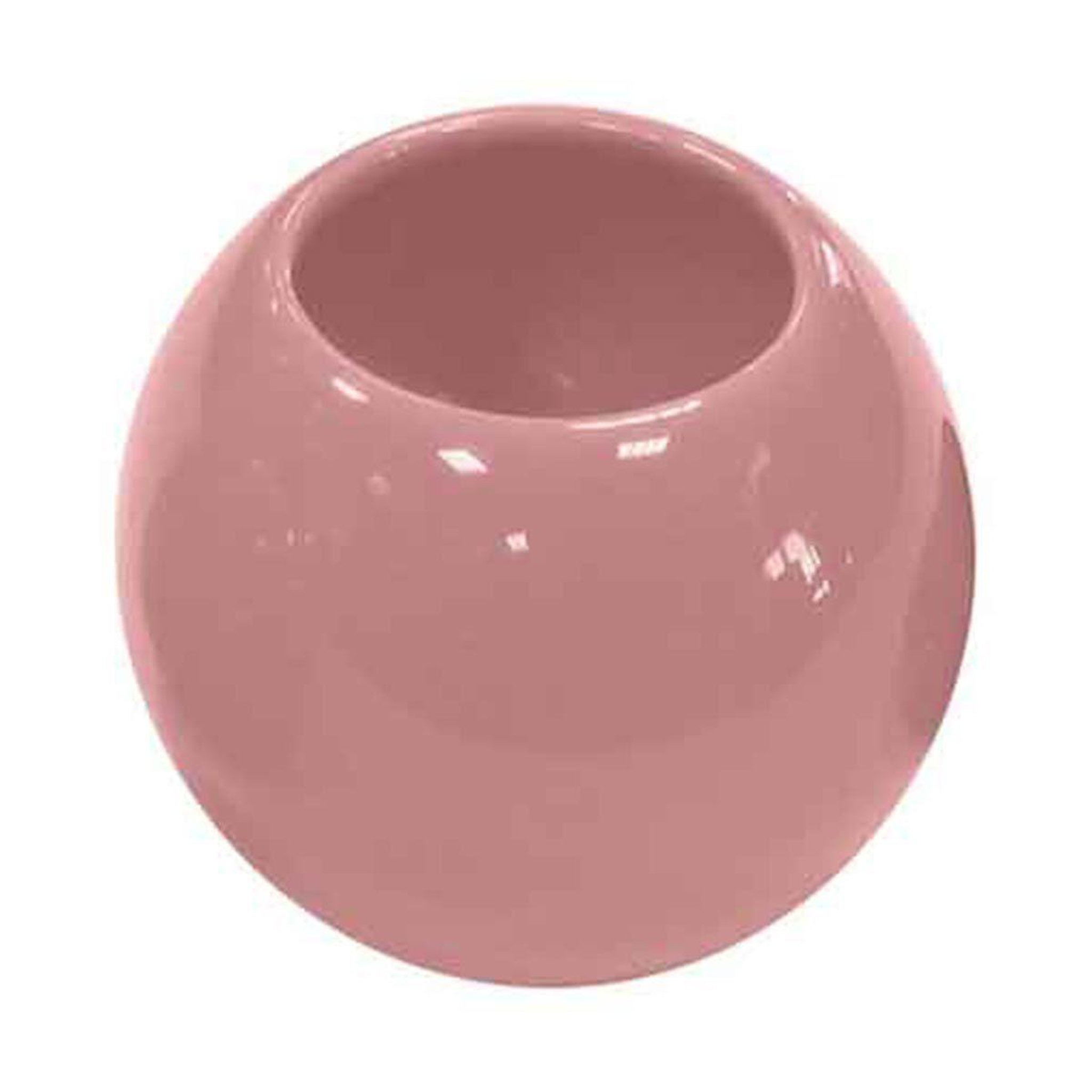 Douceur d'Intérieur Gobelet de salle de bain  bullea  9cm rose poudré