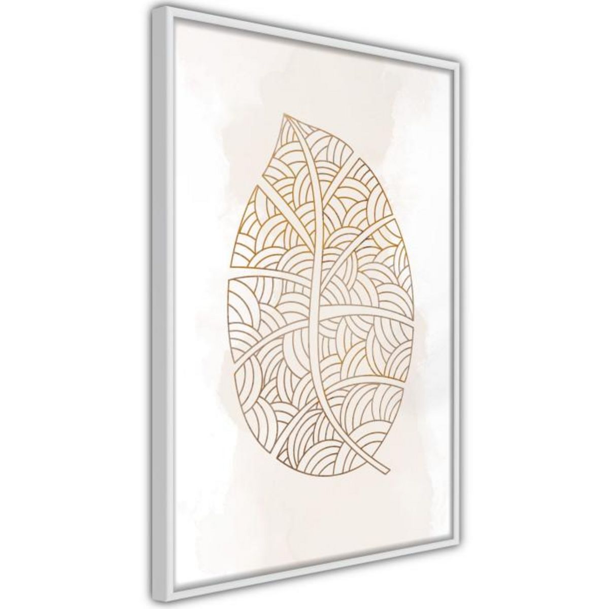 Paris Prix Affiche Murale Encadrée  Leaf Veins