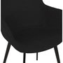 Voir la diapositive 6 : Paris Prix Fauteuil Design  Sead  80cm Noir