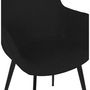 Voir la diapositive 6 : Paris Prix Fauteuil Design  Sead  80cm Noir