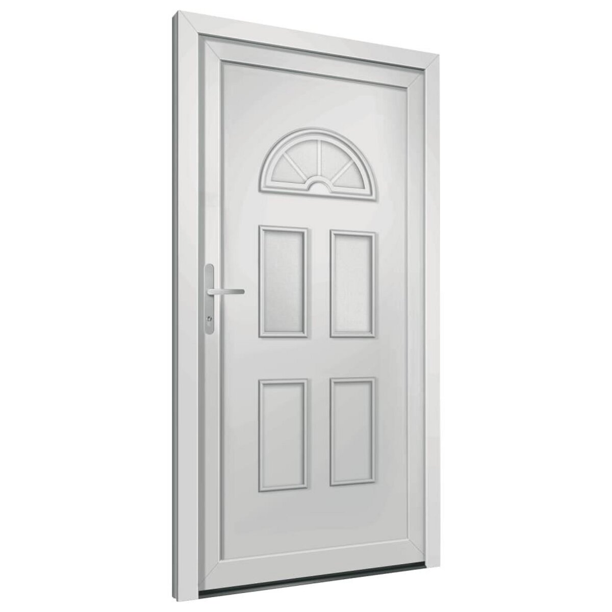 VIDAXL Porte d'entree blanc 88x190 cm PVC