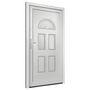 Voir la diapositive 4 : VIDAXL Porte d'entree blanc 88x190 cm PVC