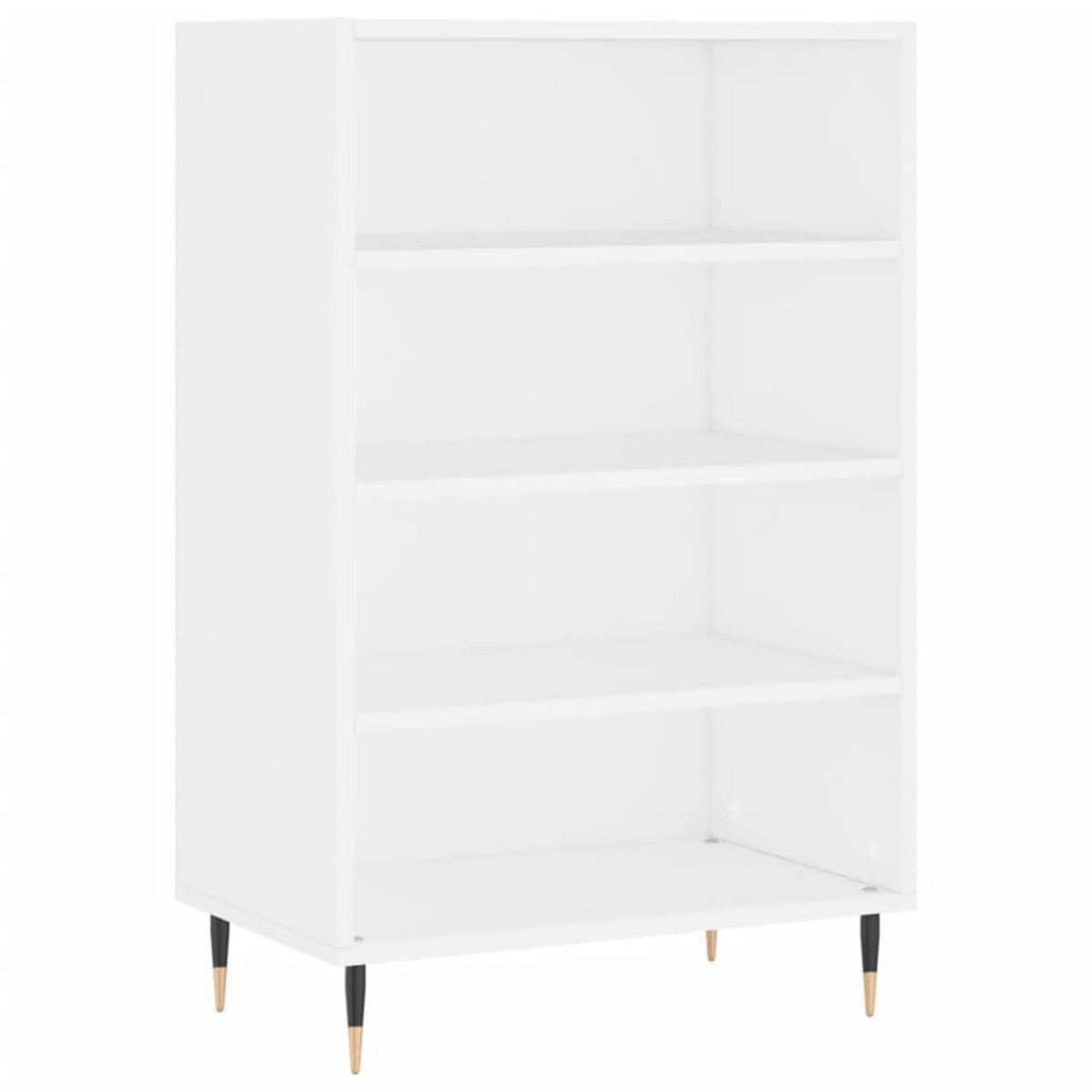 VIDAXL Buffet haut blanc 57x35x90 cm bois d'ingenierie