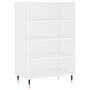 Voir la diapositive 2 : VIDAXL Buffet haut blanc 57x35x90 cm bois d'ingenierie