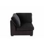 Voir la diapositive 2 : Paris Prix Fauteuil Design en Velours  Abosa  108cm Noir