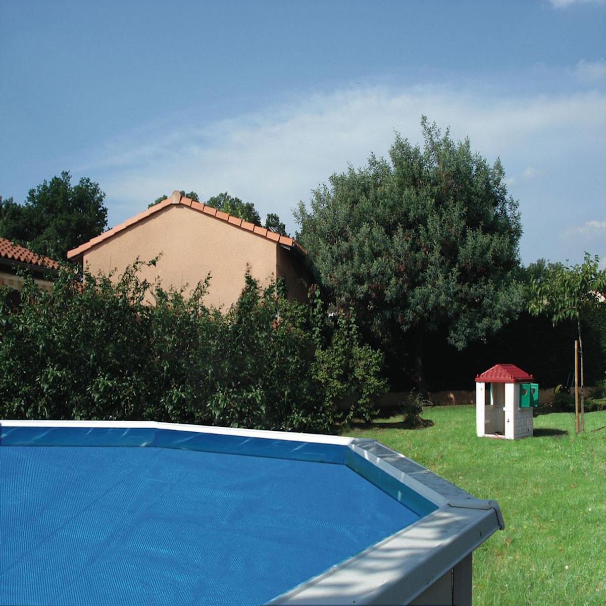 Habitat et Jardin Bâche à bulles ovale - 230 µ - 6.1 x 3.7 m