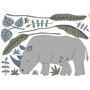 Voir la diapositive 1 : Lilipinso Sticker Lilipinso les Rhinos 64 x 40 cm