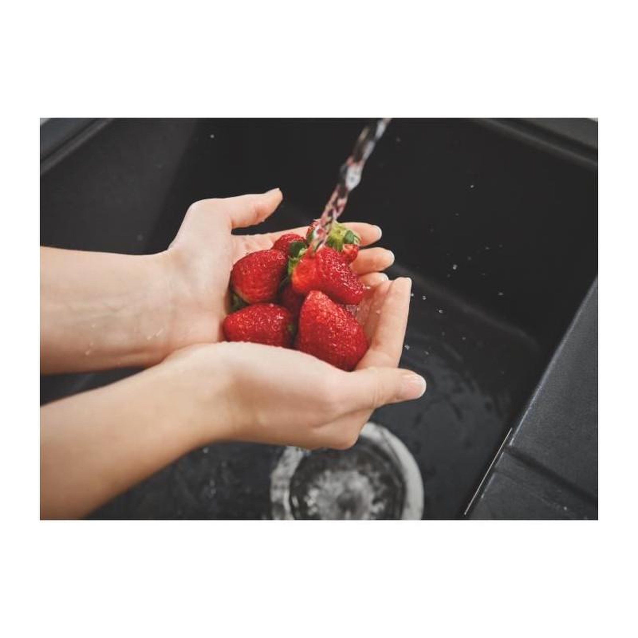 Voir la diapositive 3 : Grohe Evier composite avec egouttoir - GROHE - K200