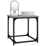 Voir la diapositive 4 : VIDAXL Table d'appoint Sonoma gris 40x40x40 cm Bois d'ingenierie