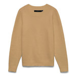 Vero Moda Pull Beige/ Femme Vero Moda Emily. Coloris disponibles : Marron