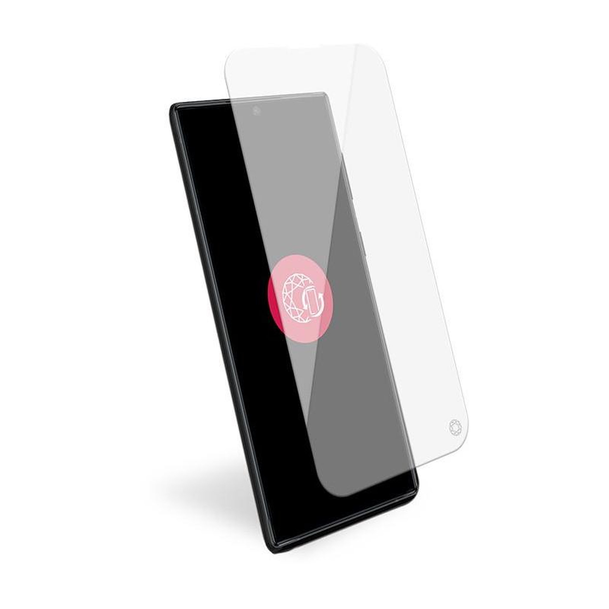 FORCE GLASS Protection d écran 2,5D Forceglass Original pour Samsung Galaxy S24 Transparent