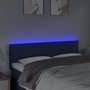 Voir la diapositive 3 : VIDAXL Tete de lit a LED Creme 144x5x78/88 cm Tissu
