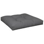 Voir la diapositive 4 : VIDAXL Coussins de palette lot de 2 anthracite tissu