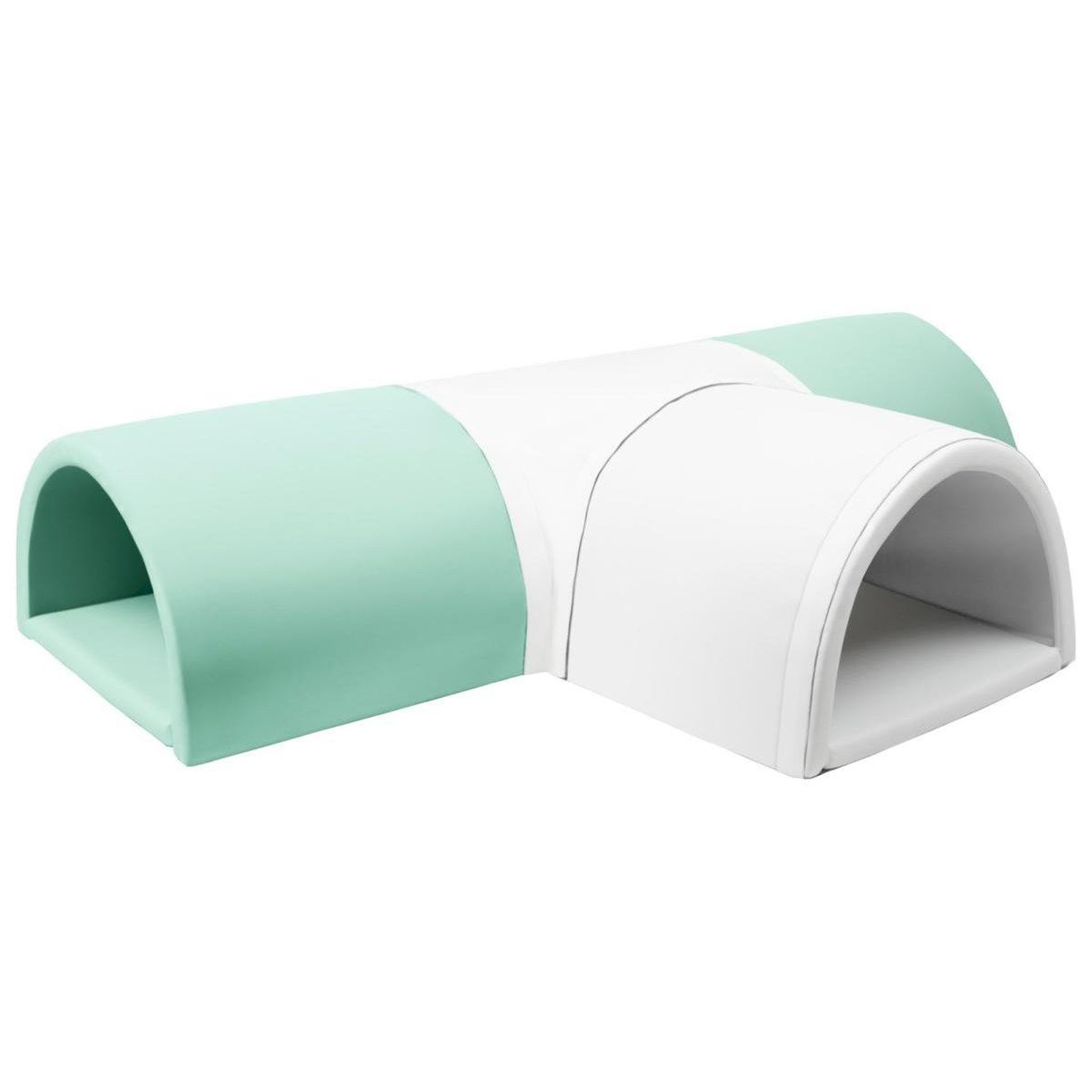 VELINDA Tunnel en T 4 pièces en mousse — blanc, Menthe