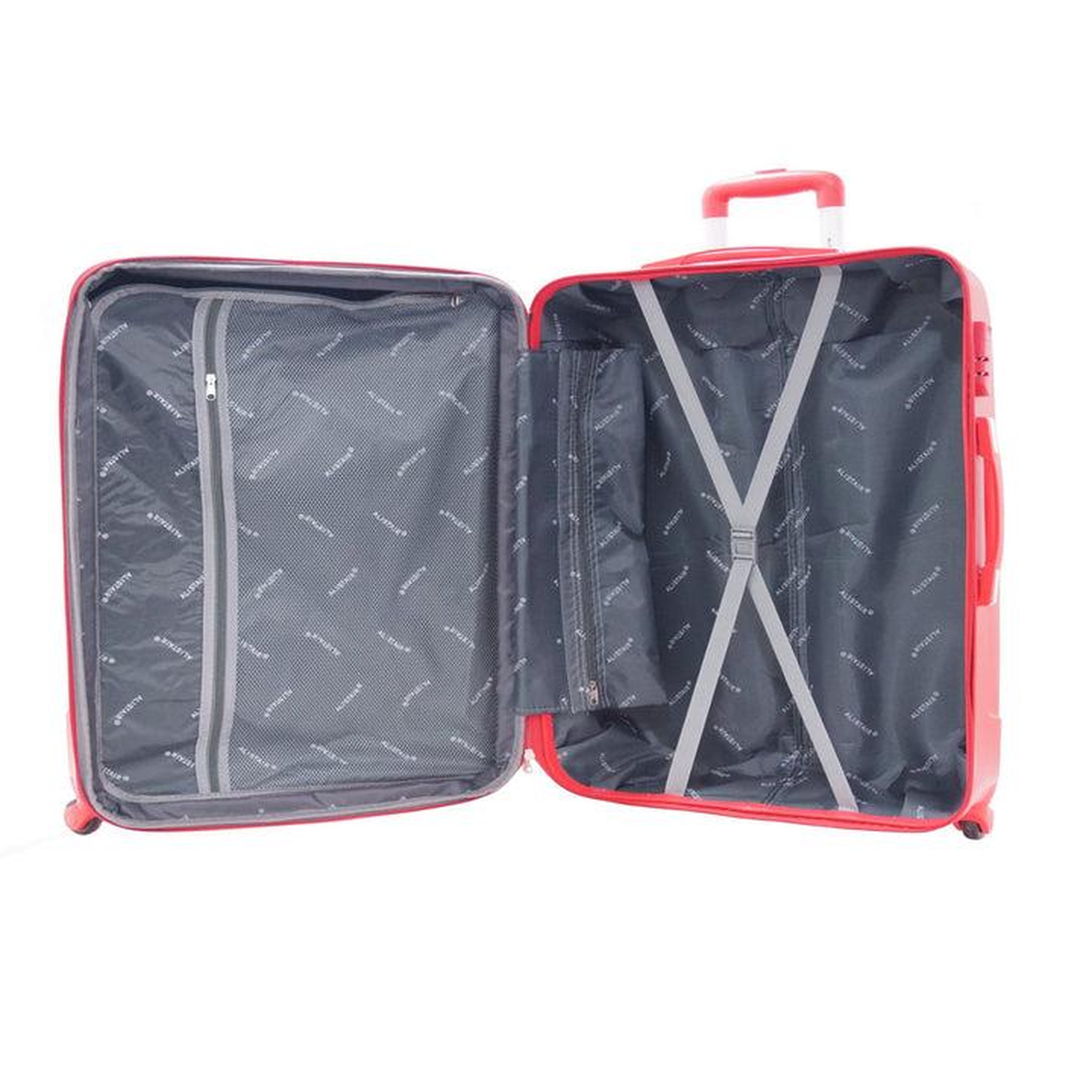 Voir la diapositive 4 : Alistair Valise grande taille Alistair - Collection Airo - 4 roues - ABS ultra résistant