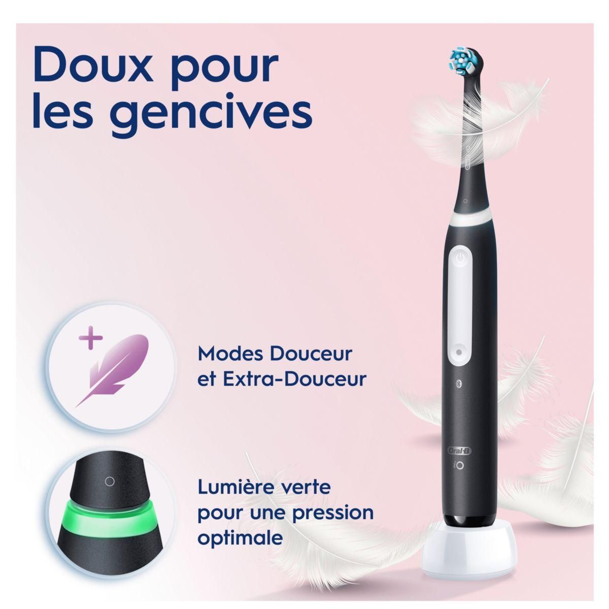 ORAL B Brosse à dents électrique iO4n Matt Black + Travel Case