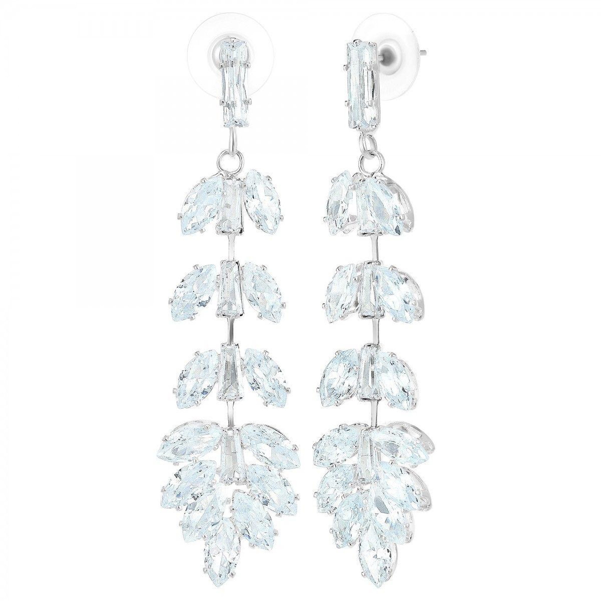 Voir la diapositive 1 : SC CRYSTAL Boucles d'oreilles SC Crystal ornées de Zirconium