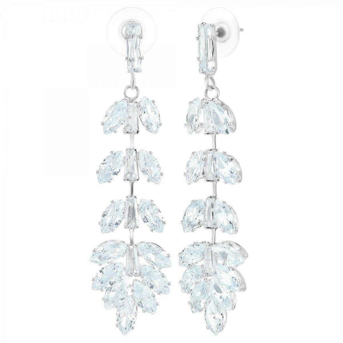 SC CRYSTAL Boucles d'oreilles SC Crystal ornées de Zirconium