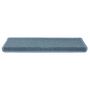 Voir la diapositive 4 : VIDAXL Tapis d'escalier 15 pcs 65x21x4 cm Bleu