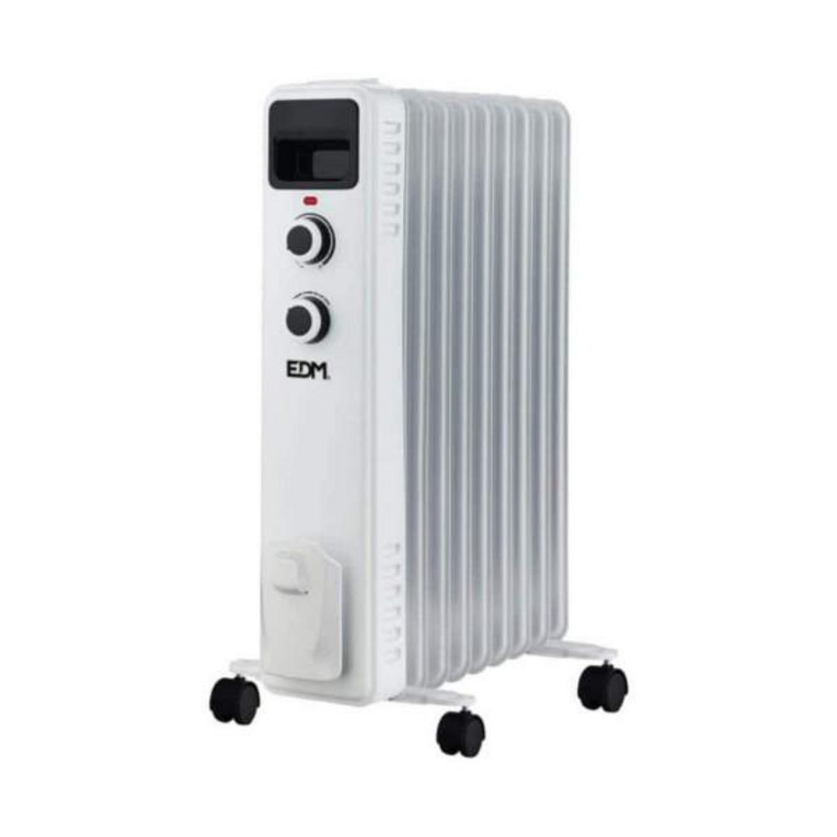 MARKET24 Radiateur à Huile (9 modules) EDM 07124 07124 Blanc 2000 W