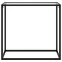 Voir la diapositive 2 : VIDAXL Table console Transparent 80x35x75 cm Verre trempe