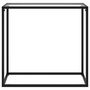 Voir la diapositive 2 : VIDAXL Table console Transparent 80x35x75 cm Verre trempe