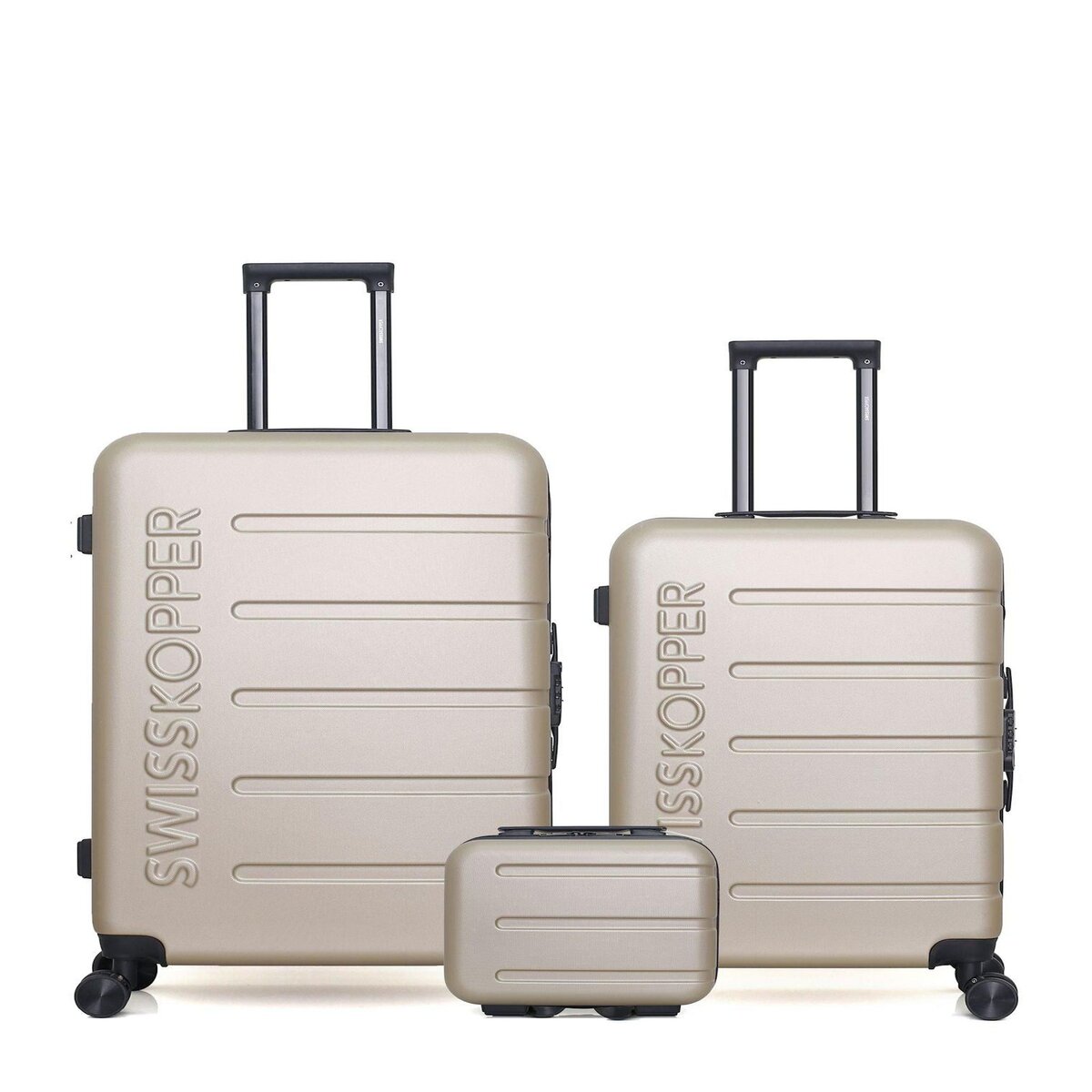 SWISS KOPPER SWISS KOPPER - LOT DE 3 - Valises grand format, weekend et vanity AIGLE