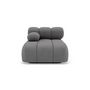 Voir la diapositive 2 : LISA DESIGN Ruby - module d'assise méridienne gauche en velours texturé