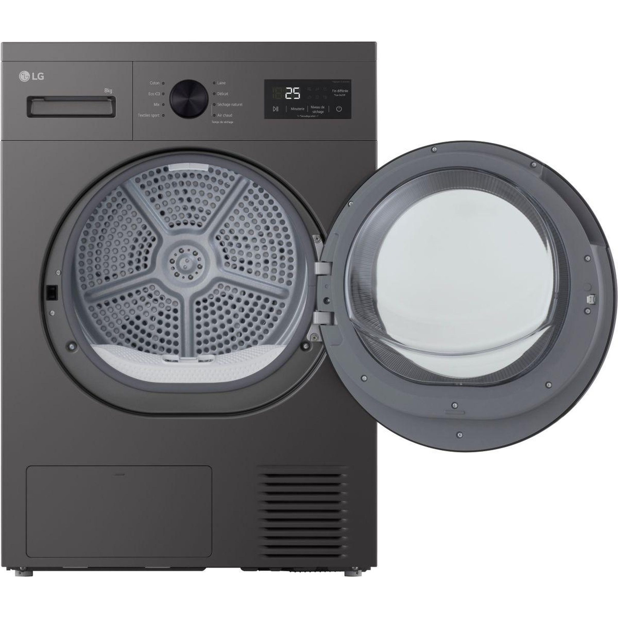Voir la diapositive 3 : LG Sèche linge pompe à chaleur rh8n14sl