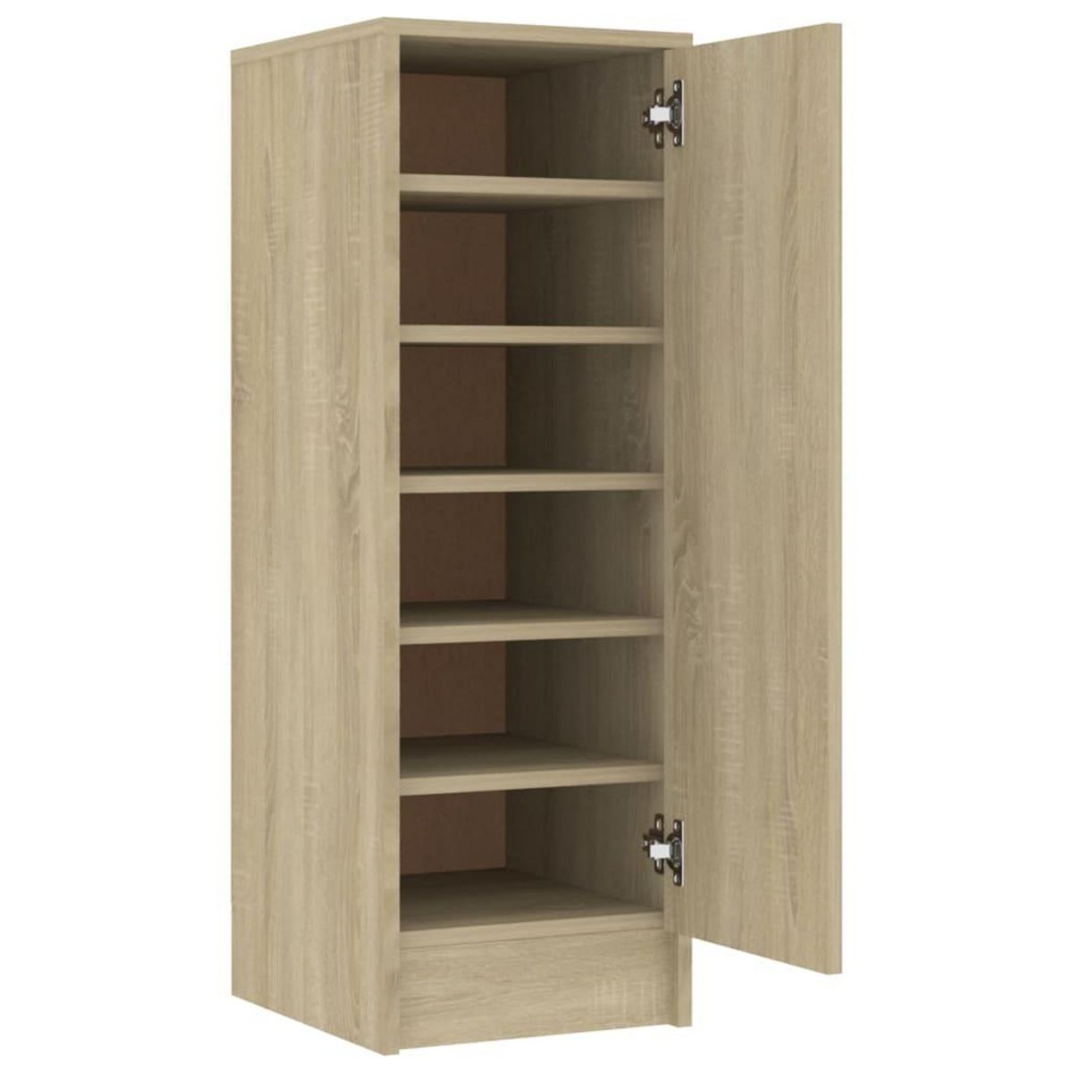 VIDAXL Armoire a chaussures Chene Sonoma 32x35x92 cm Bois d'ingenierie