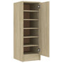 Voir la diapositive 2 : VIDAXL Armoire a chaussures Chene Sonoma 32x35x92 cm Bois d'ingenierie