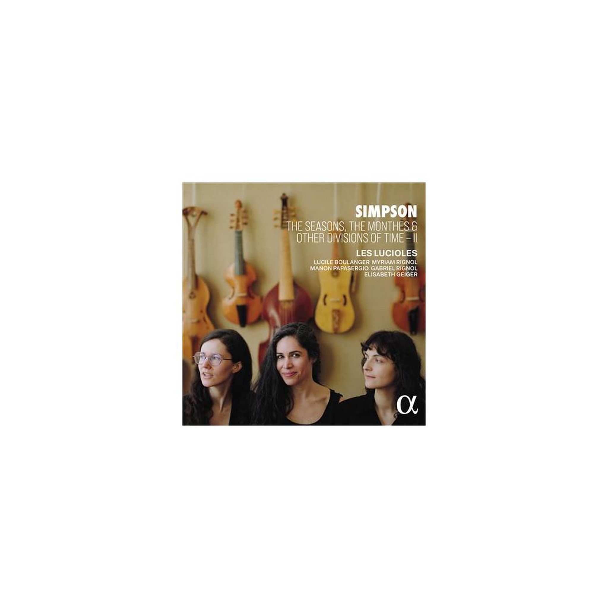 Cd musique classique the seasons, the months & other divisions of time - ii — christopher simpson