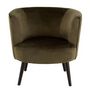 Voir la diapositive 2 : Paris Prix Fauteuil Lounge Design  Cuve  79cm Vert