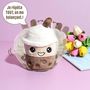 Voir la diapositive 4 : Paris Prix Peluche Animée Bubble Tea  Kawaii  14cm Marron