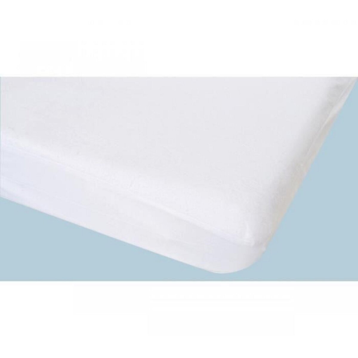 Alese forme housse imperméable Transalese éponge 100% coton - 90 x 200 cm -  Blanc