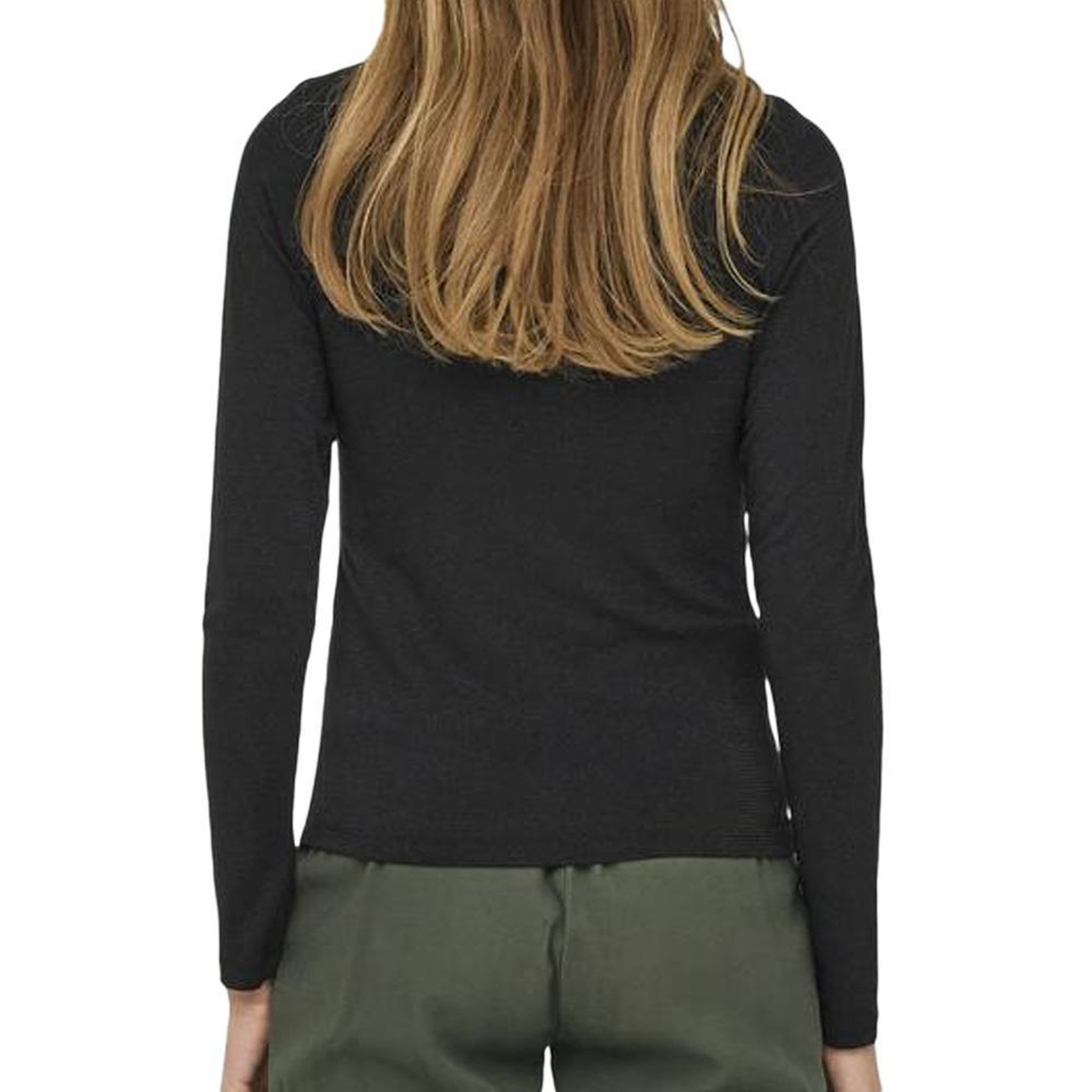 Voir la diapositive 2 : JACQUELINE DE YONG T-Shirt Manches Longues Noir Femme JDY Kaiser