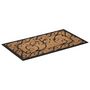 Voir la diapositive 2 : VIDAXL Paillasson rectangulaire 45x75 cm caoutchouc et fibre de coco