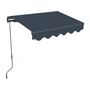 Voir la diapositive 1 : Habitat et Jardin Store banne en aluminium   Ombra 1  - 160 x 120 cm - Gris