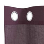Voir la diapositive 5 : VIDAXL Rideaux en voile avec œillets 2 pcs violet 140x260 cm