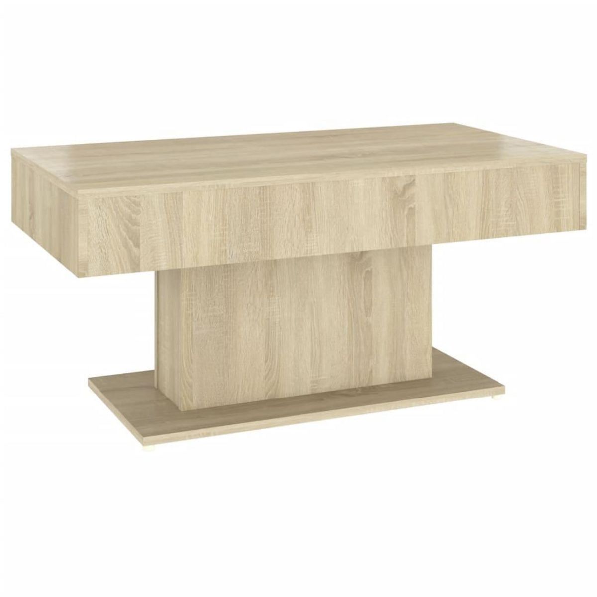 VIDAXL Table basse chene sonoma 96x50x45 cm bois d'ingenierie