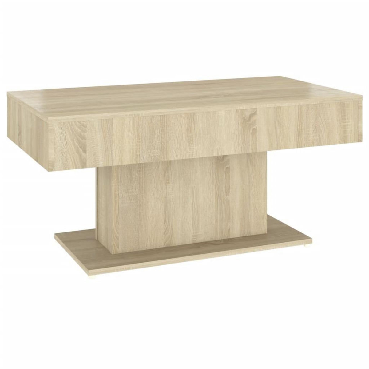 VIDAXL Table basse chene sonoma 96x50x45 cm bois d'ingenierie