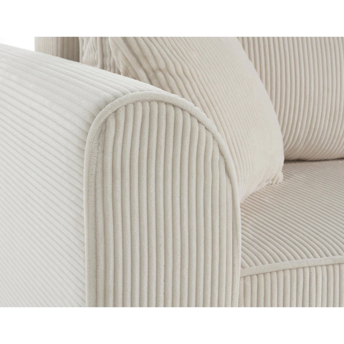 BEST MOBILIER Saphir - canapé d'angle réversible 4 places - convertible avec coffre - en velours côtelé