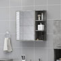Voir la diapositive 1 : VIDAXL Armoire a miroir de salle de bain Gris beton Bois d'ingenierie