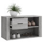 Voir la diapositive 4 : VIDAXL Armoire a chaussures Sonoma gris 80x35x45 cm Bois d'ingenierie