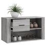 Voir la diapositive 4 : VIDAXL Armoire a chaussures Sonoma gris 80x35x45 cm Bois d'ingenierie