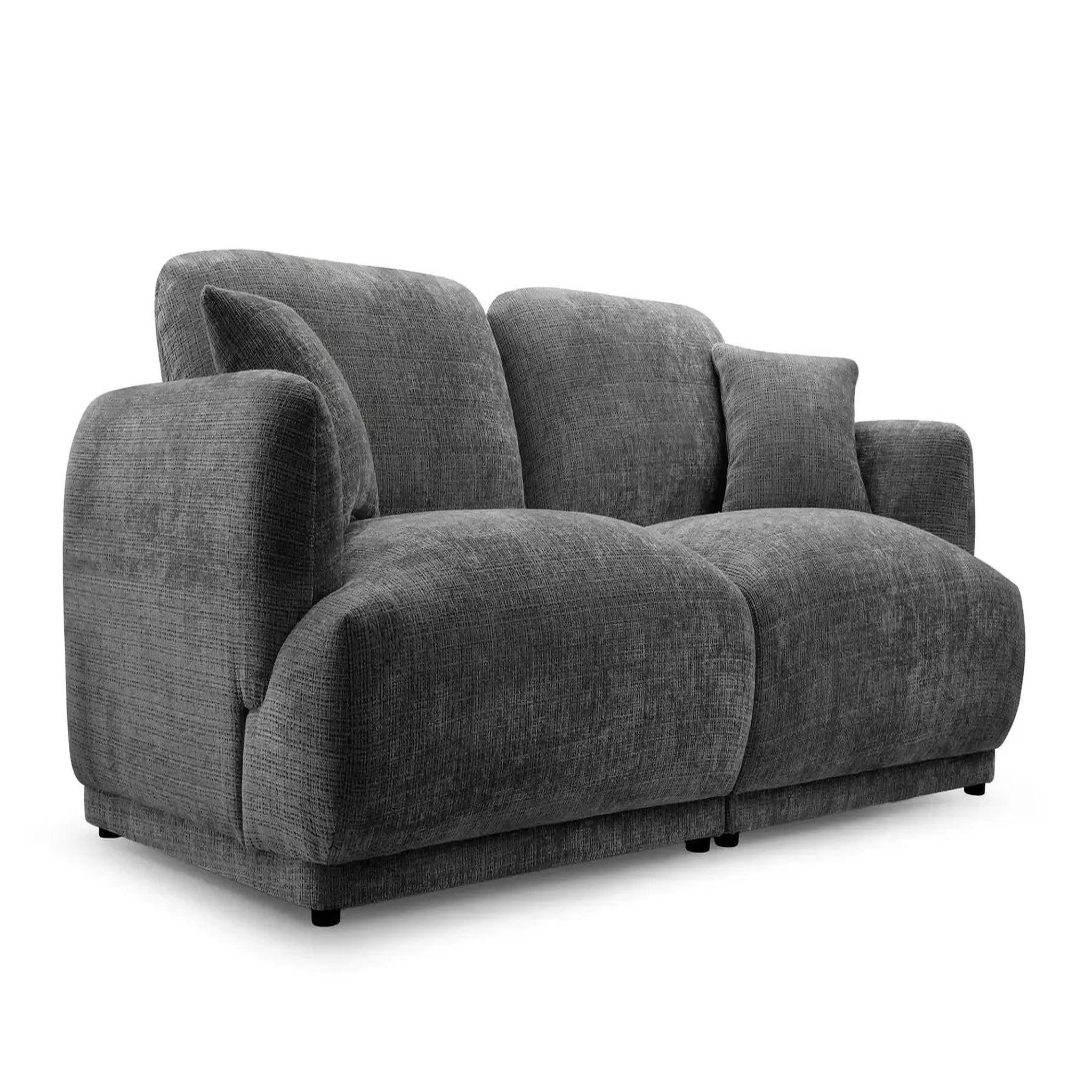Voir la diapositive 6 : CASANOVA PARIS Rosalie - canapé droit tissu chenille 2 places