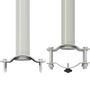 Voir la diapositive 5 : VIDAXL Auvent lateral retractable de patio 160x300 cm Bleu