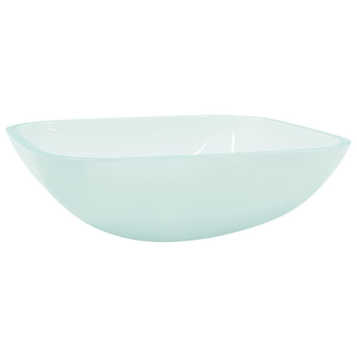 VIDAXL Lavabo Verre 42x42x14 cm Depoli