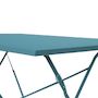 Voir la diapositive 4 : SWEEEK Table de jardin bistrot pliable - Emilia rectangle - Table rectangle 110x70cm en acier thermolaqué